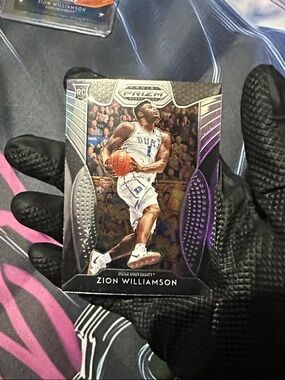 Panini Prizm Zion Williamson Basketball Card - Black, Purple, White, Orange